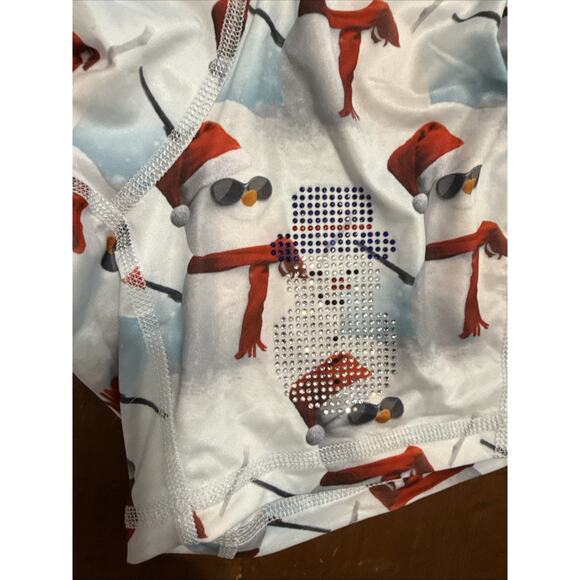 American Eagle Rhinestone Snowman Boxer Briefs Small - Picture 2 of 5